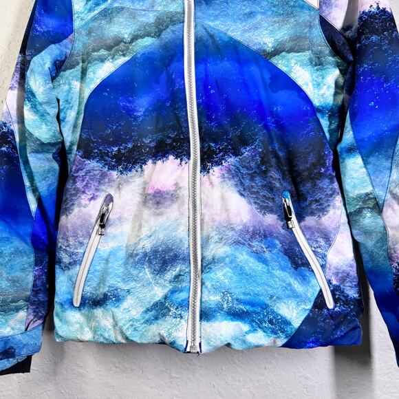 OBERMEYER‎ Coat Teen Large 14-16 Ski Snowboard Full Zip Fleece Lined Hood - Picture 8 of 14